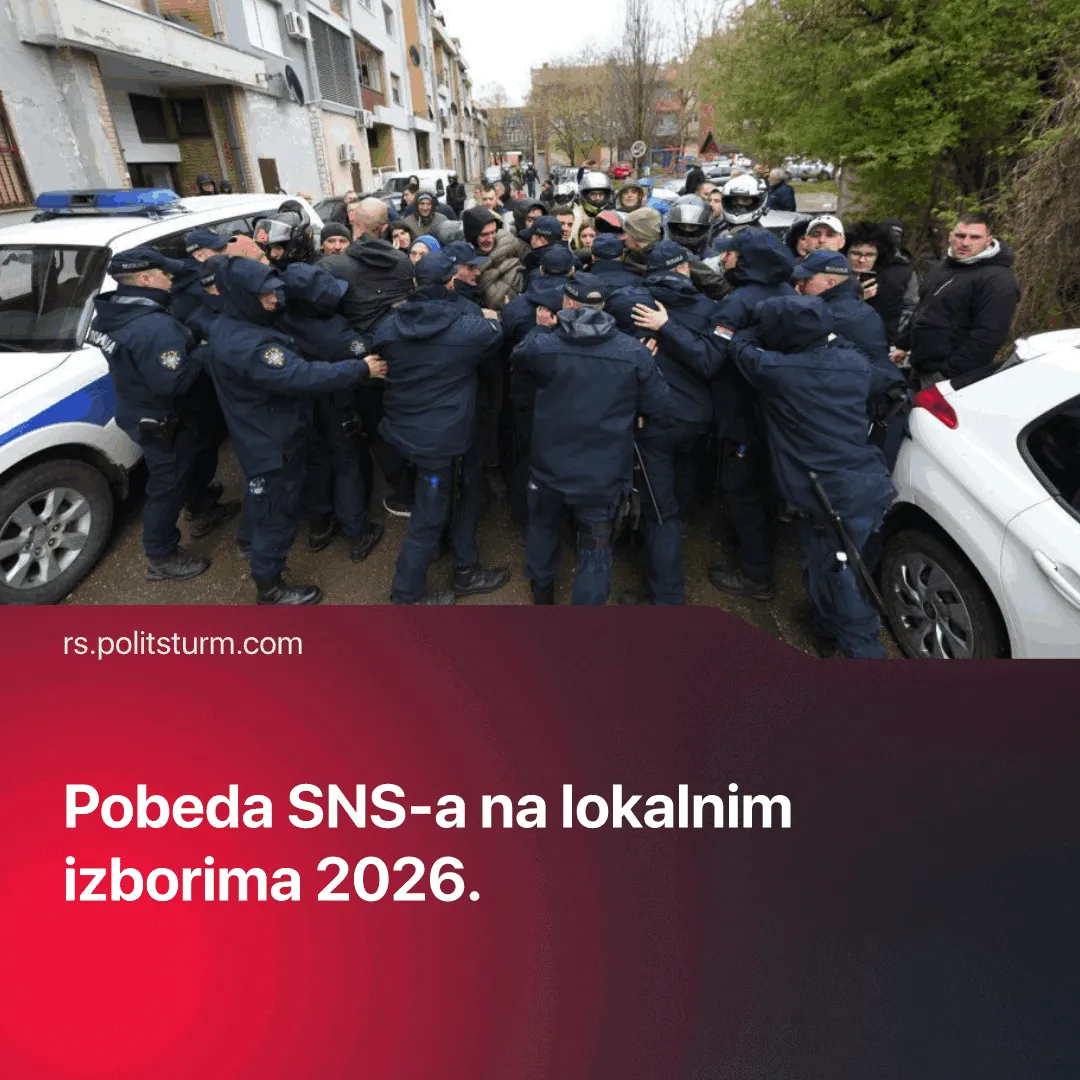 Pobeda SNS-a na lokalnim izborima 2026.