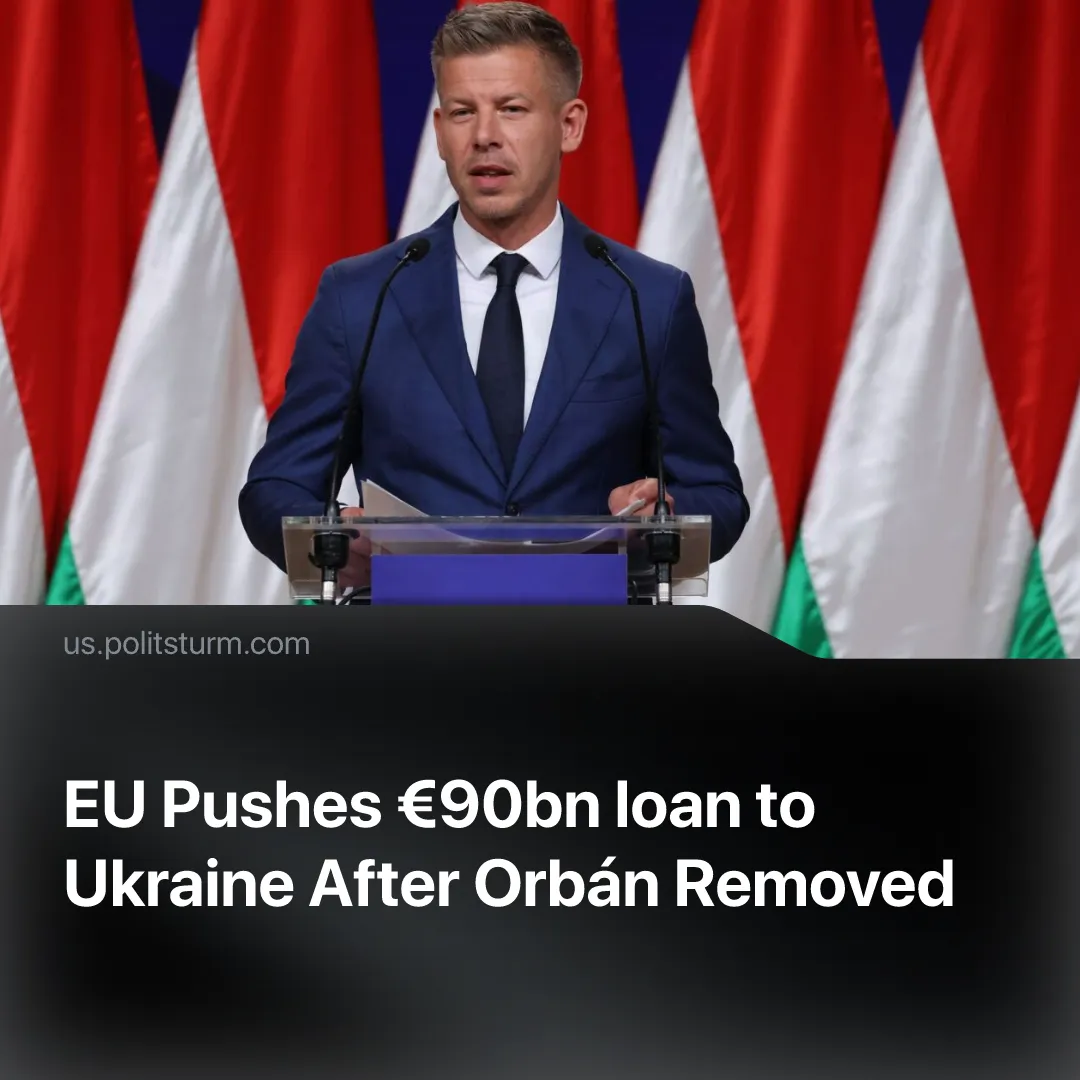 EU Pushes €90bn loan to Ukraine After Orbán Removed