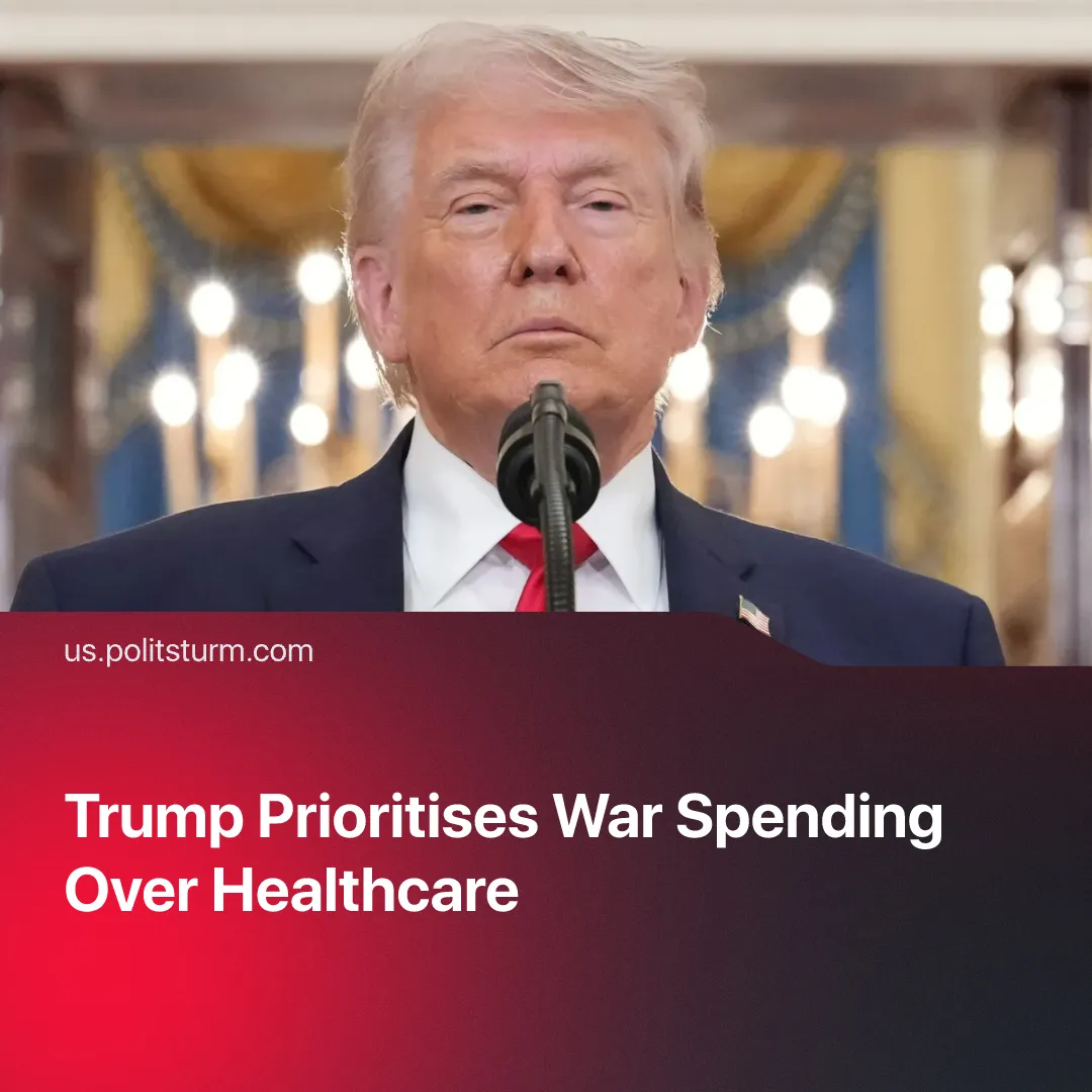 Trump Prioritises War Spending Over Healthcare