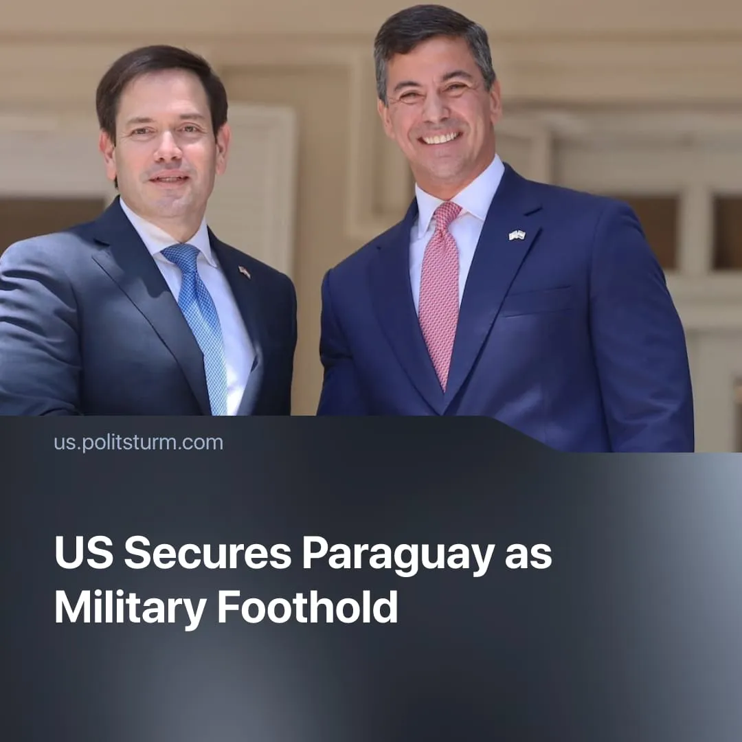 US Secures Paraguay as Military Foothold