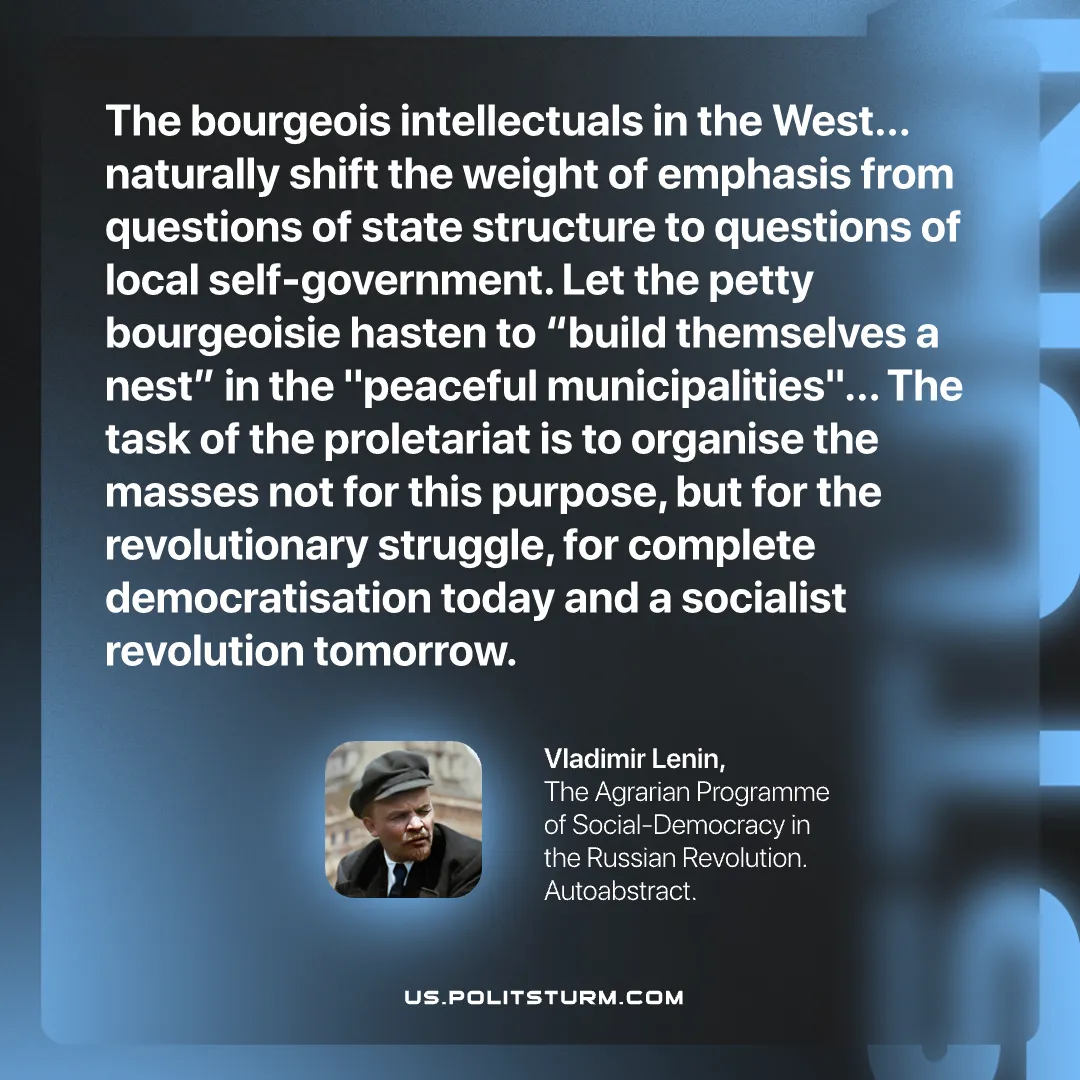 Lenin on Bourgeois Subversion of Goals