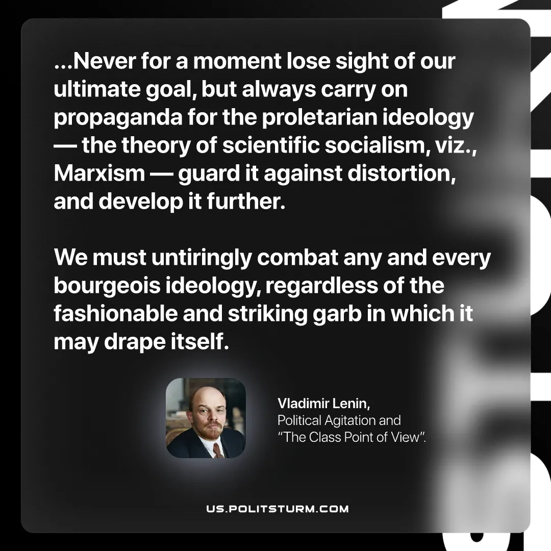 Lenin Against Any And All Bourgeois Ideology