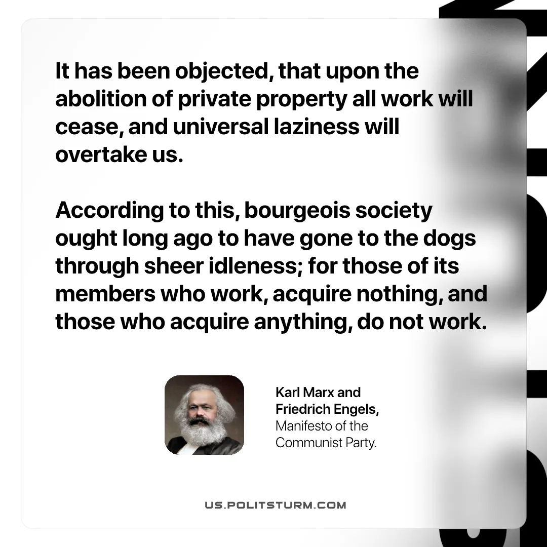 Marx and Engels on the Lazy Bourgeoise's Objections