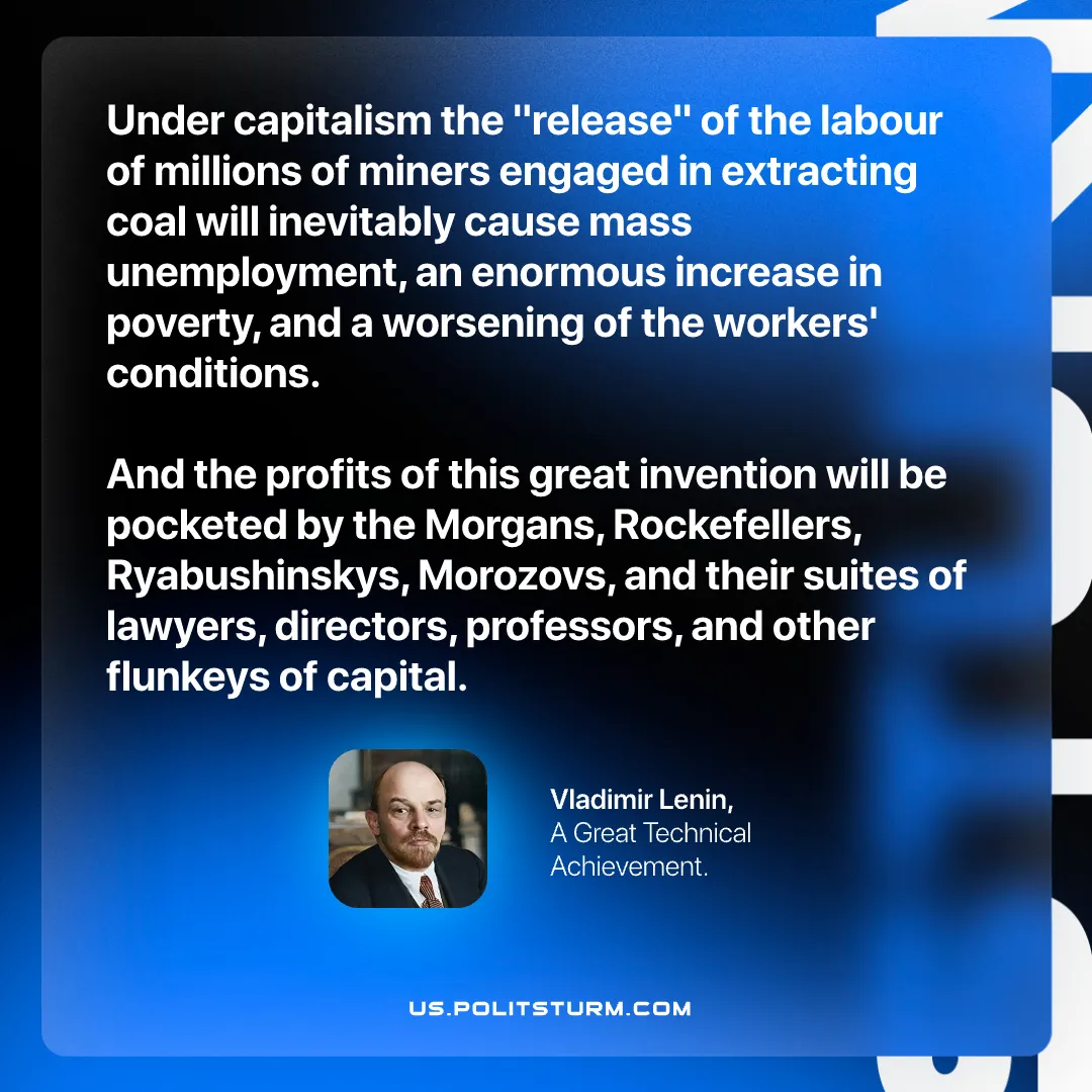 Lenin on how Innovation Under Capitalism Leads Workers to Ruin
