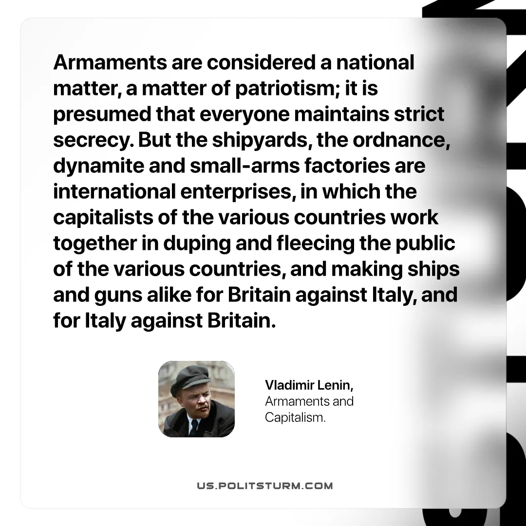 Lenin on the Arms Trade