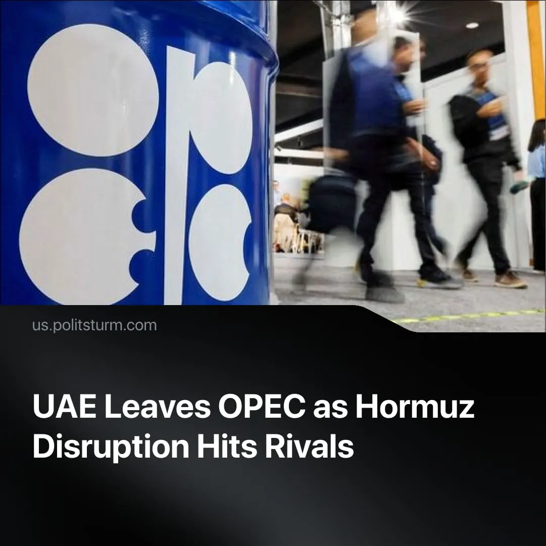 UAE Leaves OPEC as Hormuz Disruption Hits Rivals