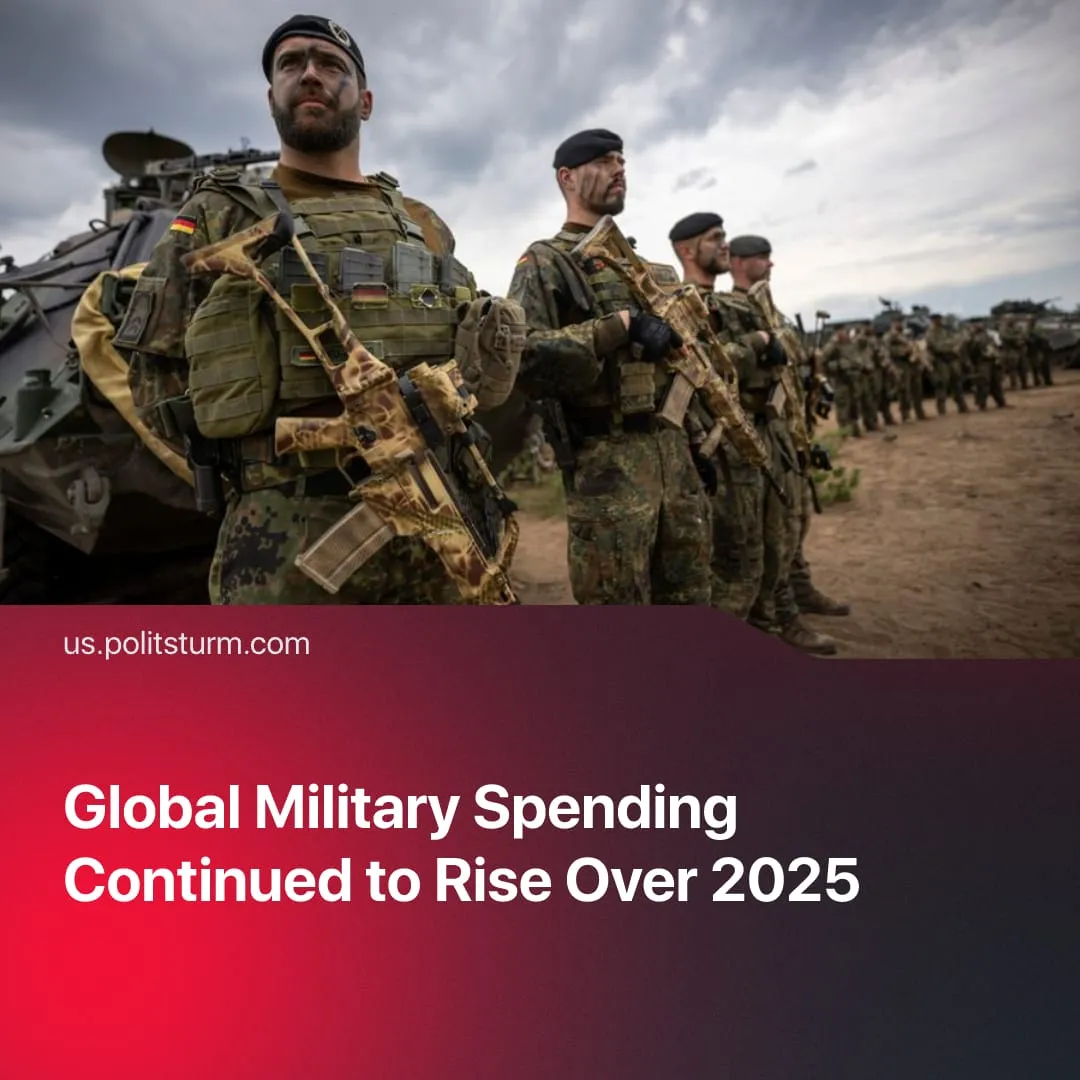 Global Military Spending Continued to Rise Over 2025