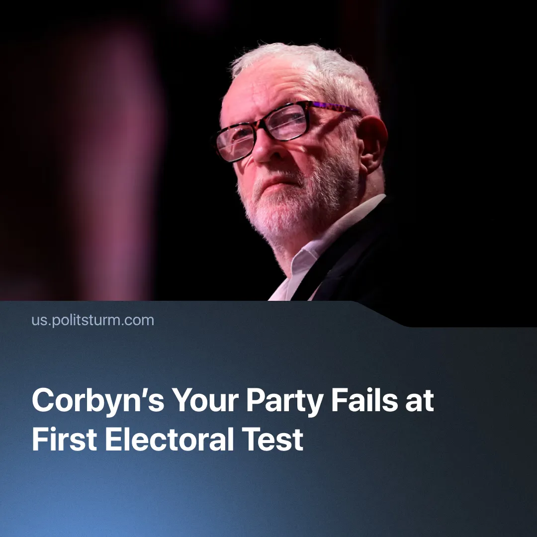 Corbyn’s Your Party Fails at First Electoral Test