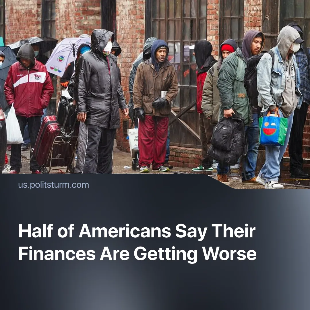 Half of Americans Say Their Finances Are Getting Worse