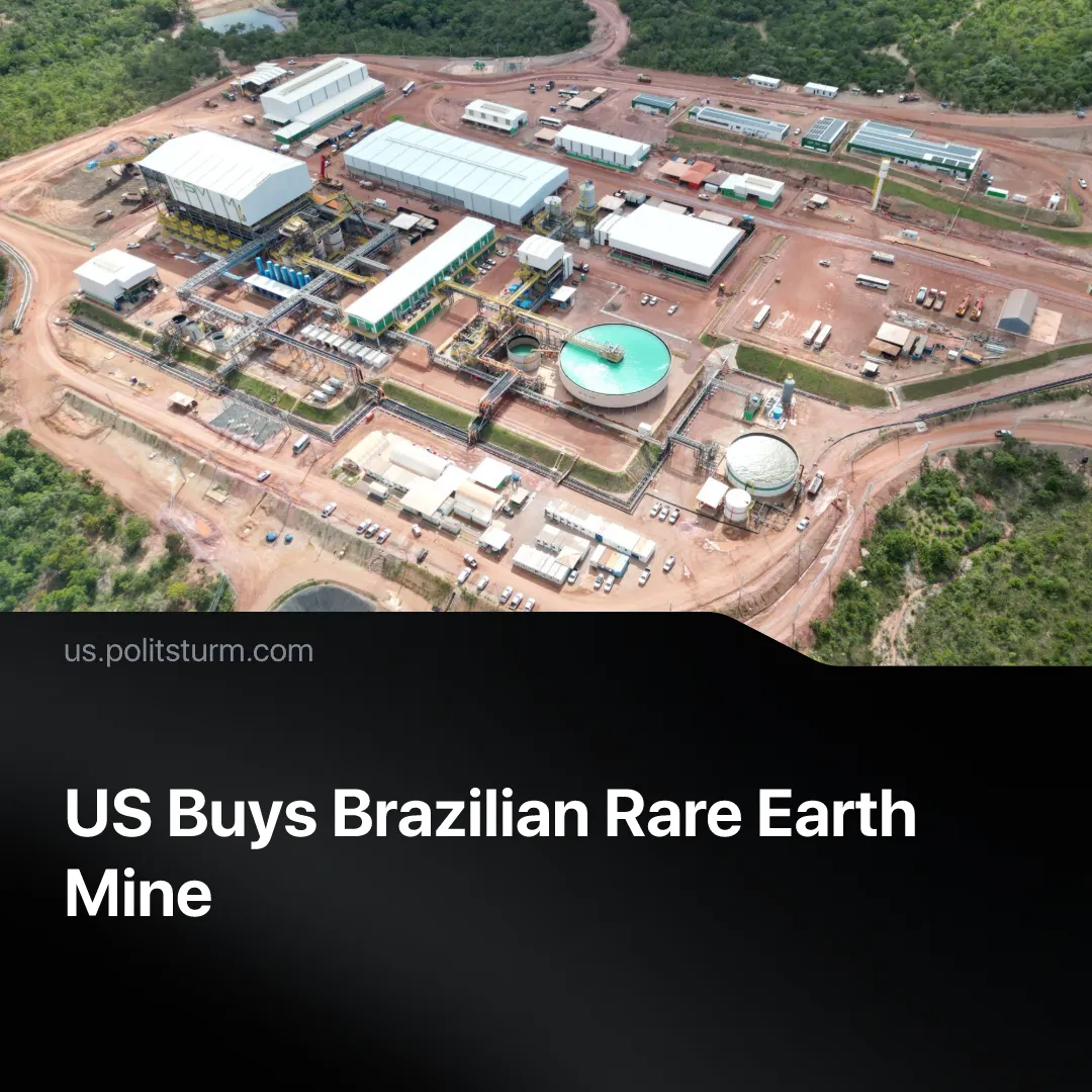 US Buys Brazilian Rare Earth Mine