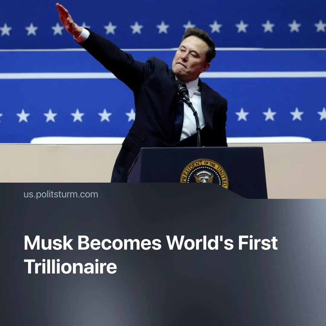 Musk Becomes World's First Trillionaire