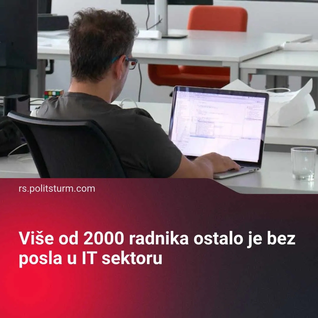 Više od 2000 radnika ostalo je bez posla u IT sektoru