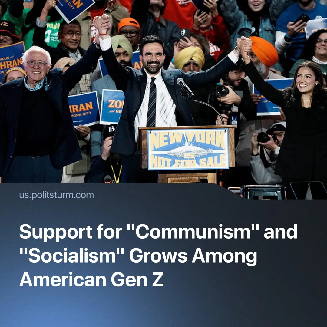 Support for "Communism" and "Socialism" Grows Among American Gen Z