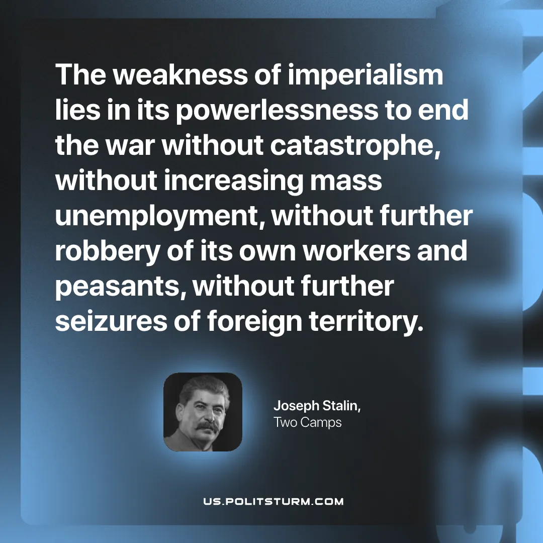 Stalin on the Weakness of Imperialism