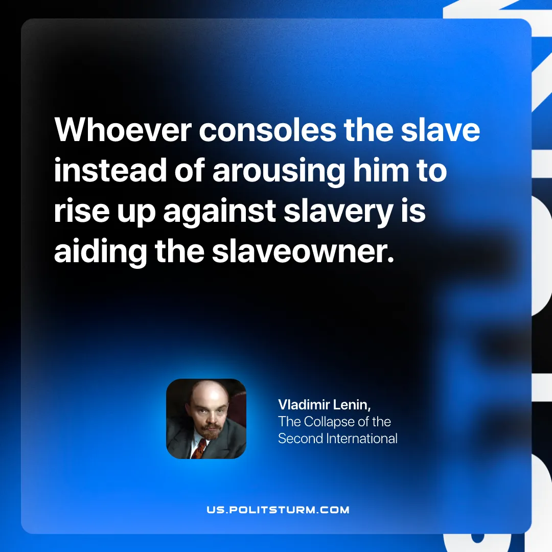 Lenin on Consoling the Slave