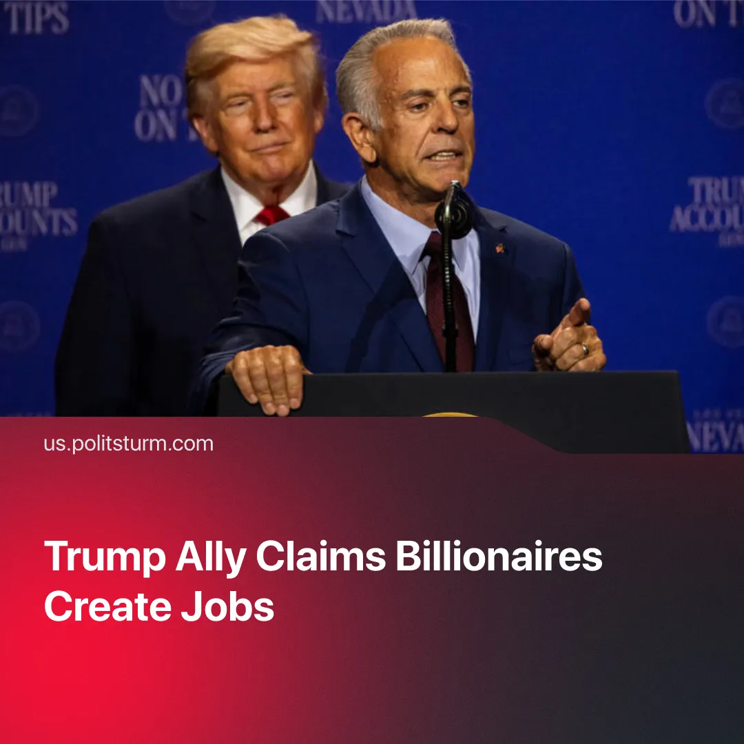 Trump Ally Claims Billionaires Create Jobs