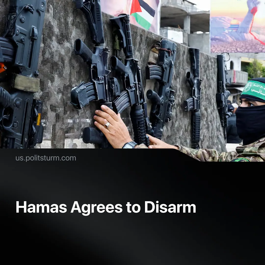 Hamas Agrees to Disarm