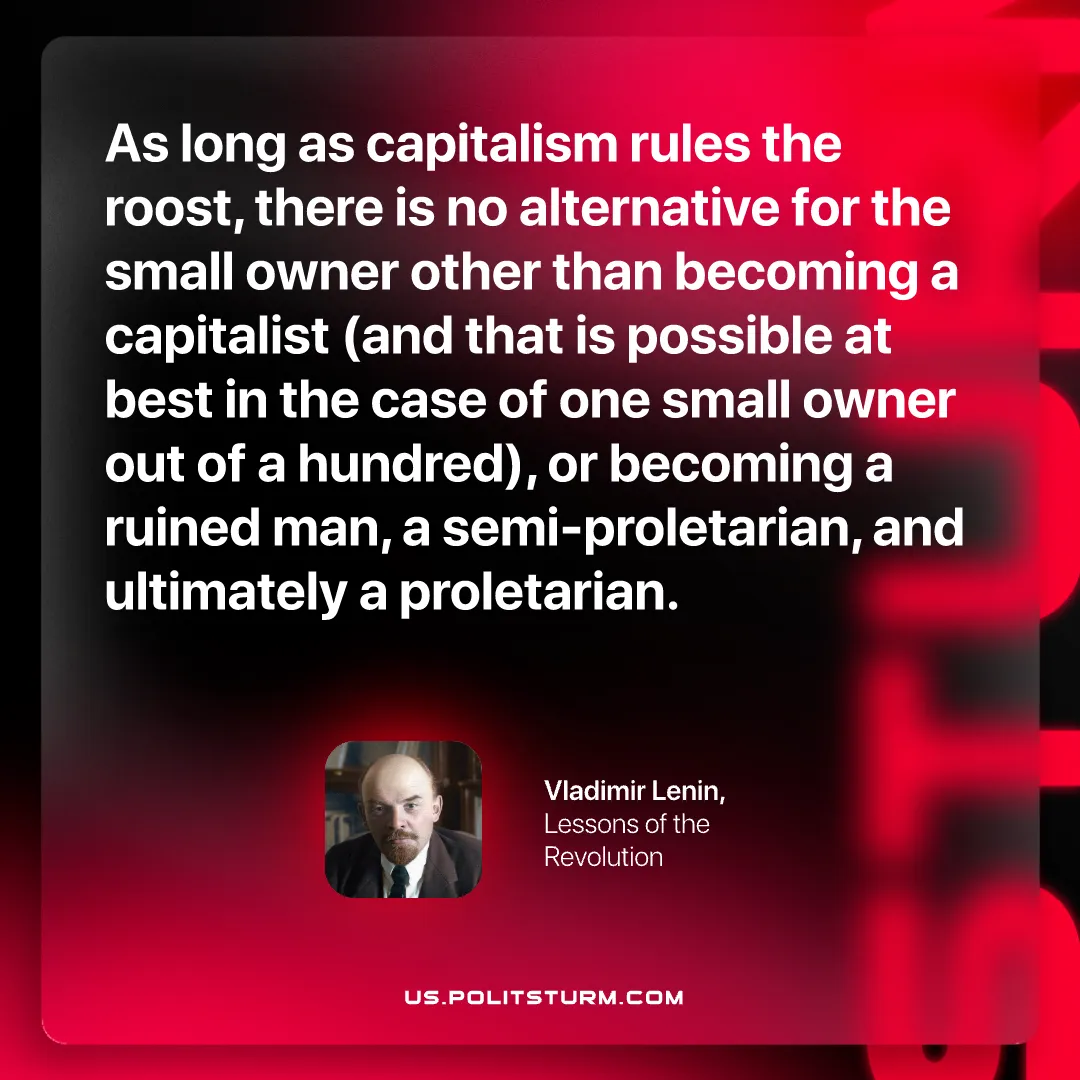 Lenin on the Fate of the Small Owner