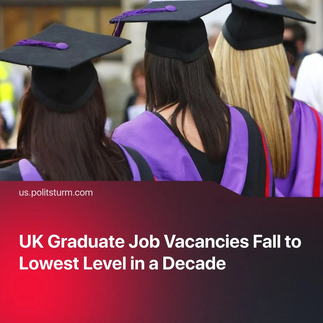 UK Graduate Job Vacancies Fall to Lowest Level in a Decade