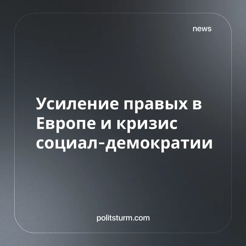 Усиление правых в Европе и кризис  социал-демократии