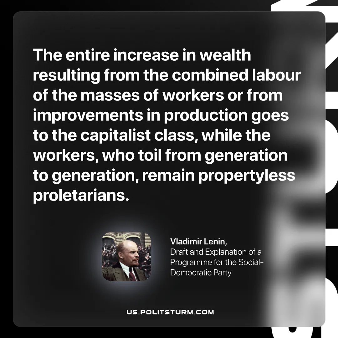 Lenin on Increased Wealth, Increased Appropriation