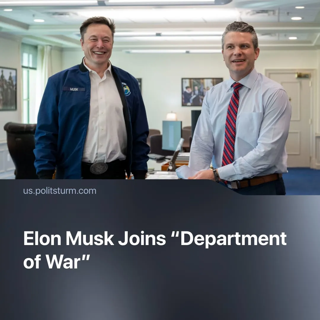 Elon Musk Joins “Department of War”