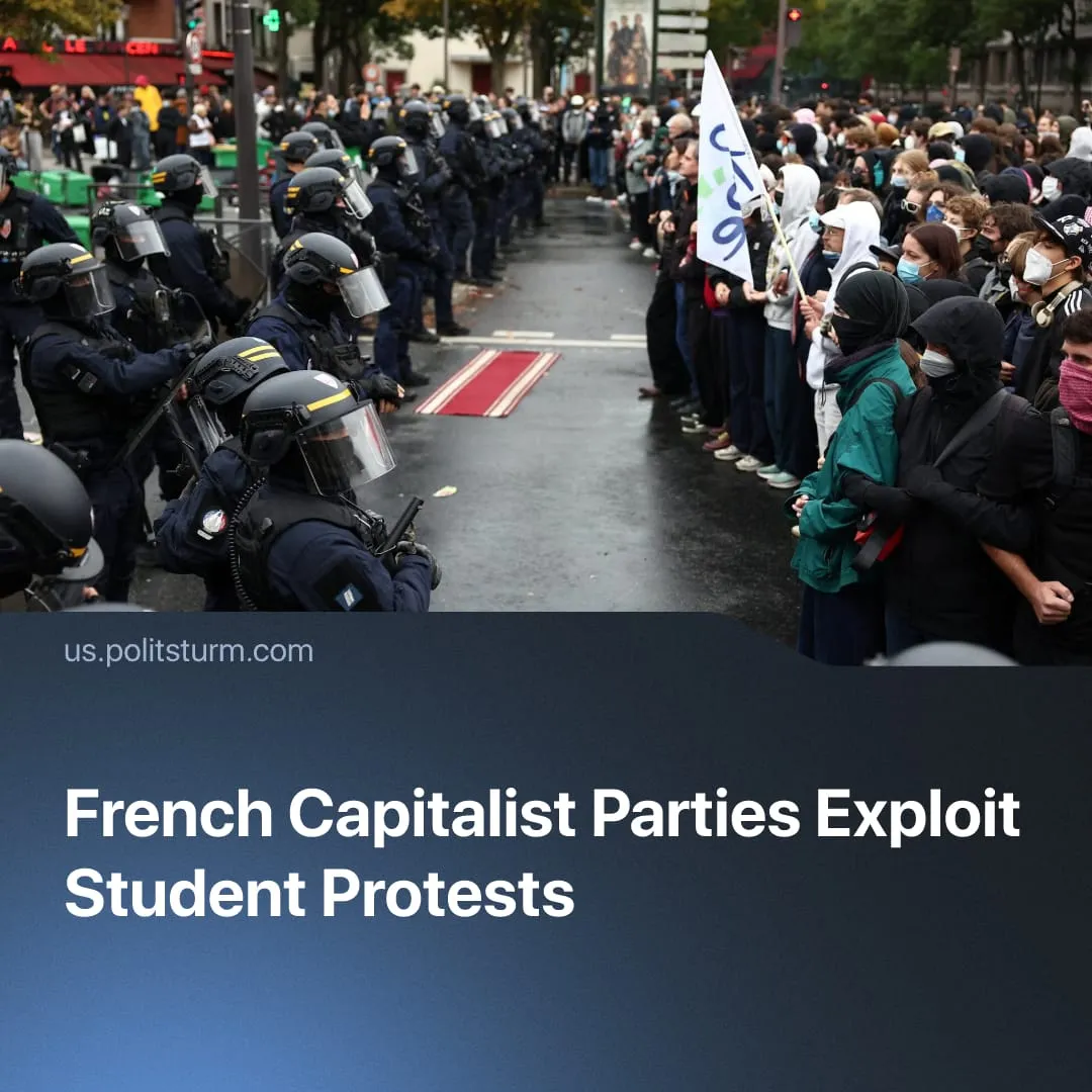 French Capitalist Parties Exploit Student Protests